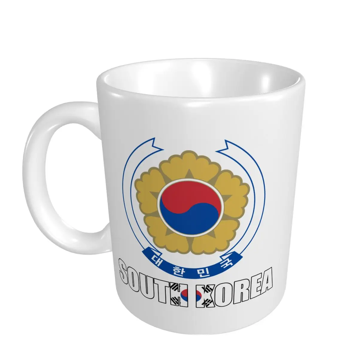 Mark Cup Mug South Korea Letter Flag Emblem Seoul City Coffee Mugs Tea Milk Water Cup Travel Mugs For Office Home