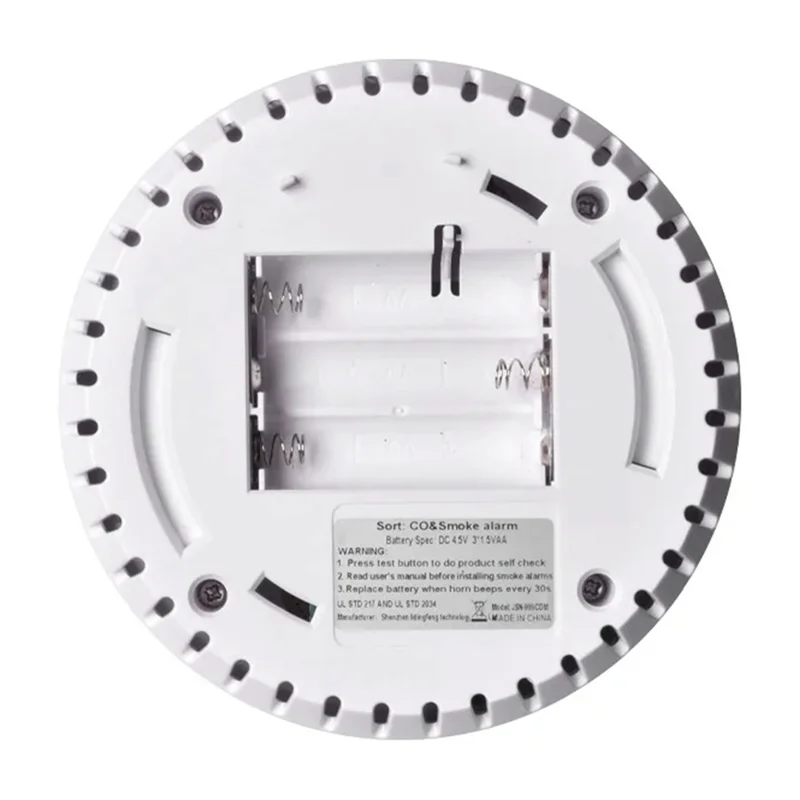 A73E-2 In 1 CO Und Rauchmelder Brandschutz Rauchmelder Verbund Unabhängiger Typ Kohlenmonoxidsensor CO Alarm