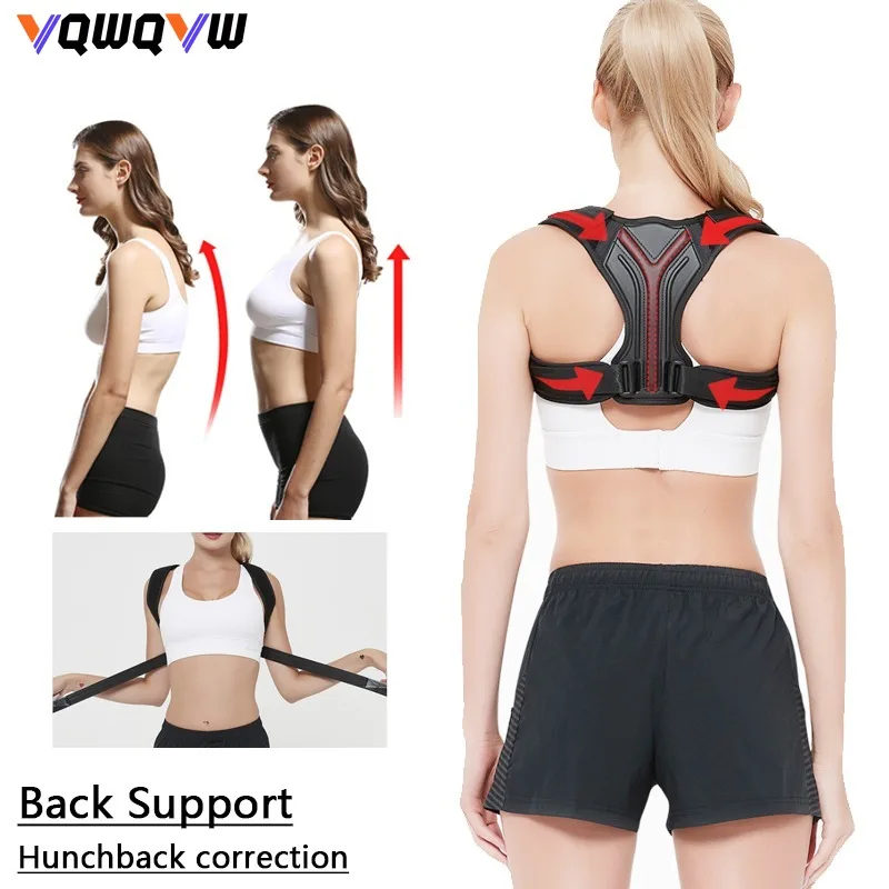 

1Pcs Back Support Belt for Humpback Correction,Adjustable Posture Corrector for Women and Men, Spine Pain Relief Brace