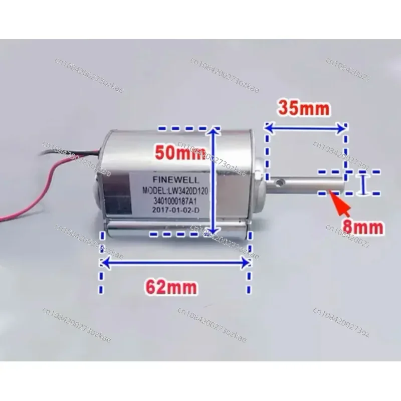 Generador doméstico de viento de mano pequeño, alta potencia, 55W, Motor DC120V/220V, 2500RPM