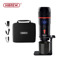 HiBREW 15 Bar Electric Heating Water Portable Coffee Maker Portable Car Coffee Machine for Car Travel Suit