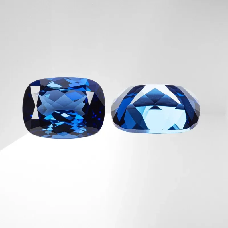 

Rectangular Cushion Royal Blue Wholesale Lab Grown Sapphire VVS1 Gemstone for Diy Jewelry Making Selectable AGL Certificate