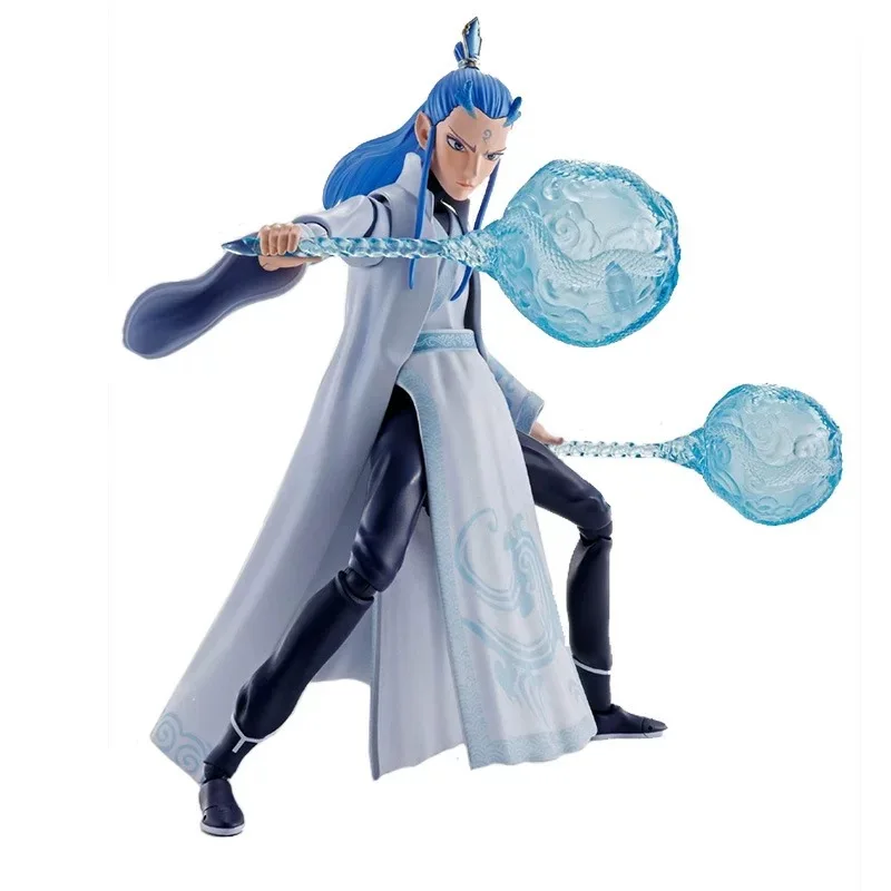 Echter Bandai SHF Ao Bing Nezha 2025-Film Nezha's Demon Boy Haunting the Sea. Echte Version kann auf Lager 18 cm durchgeführt werden