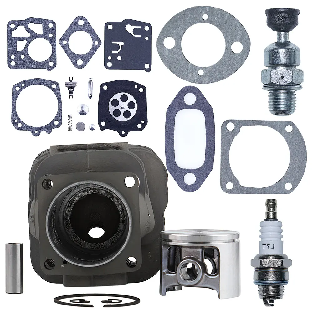 Imagem -06 - Nikasil Kit Junta de Pistão do Cilindro para Husqvarna 268 272 272k 272xp 61 Motosserra 574331601 503758172 52 mm