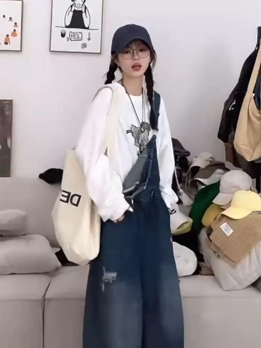 Jean Jumpsuits For Woman Blackgray Bottoms Femme Aesthetic Glam Popular Fly Slim Fit Bright Gold Sequin Commute Thick Bowknot