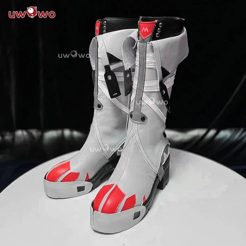 LQUWOWO Jane Doe Cosplay Schuhe Spiel Zenless Zone Zero Cosplay/ZZZ Cosplay Jane Doe Schuhe Stiefel Halloween Schuhe Größe 35-45