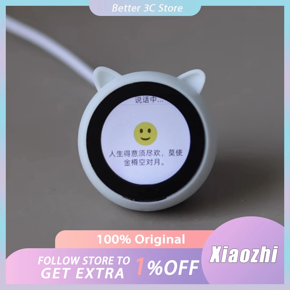 

Xiaozhi AI Robot Intelligent Voice Dialogue Robot LCD Screen Voiceprint Recognition Children Companion Robot Deepseek Custom