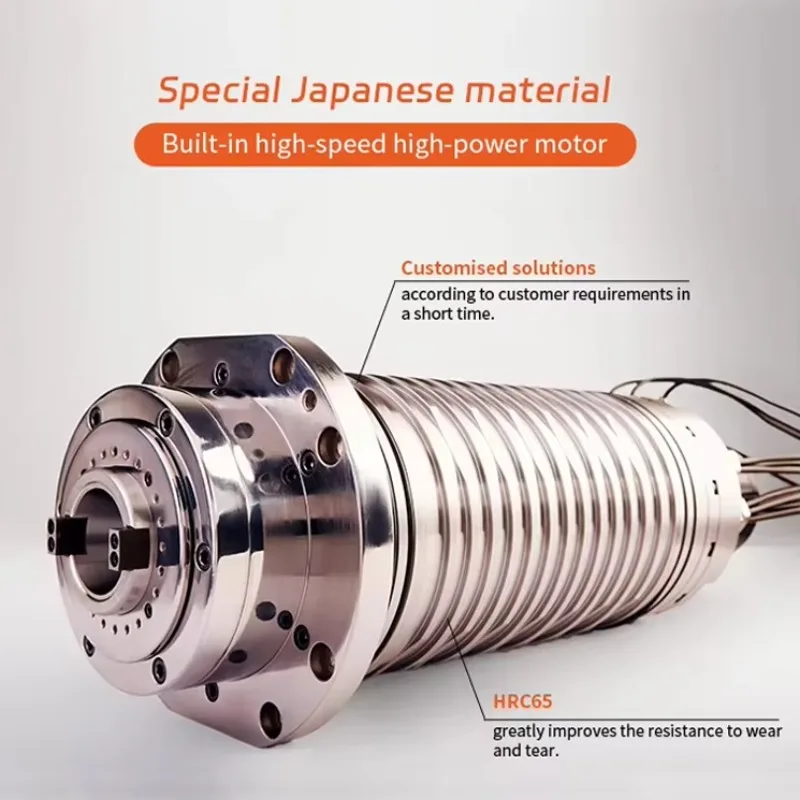 High Power BBT50 18.5KW 8000rpm Direct Drive Spindle Motor Core Bearing Components for Manufacturing Plant Machinery Repair