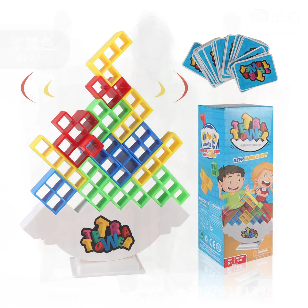 تتريس التراص الموسيقى اللبنات لعبة تعليمية للأطفال ABS البلاستيك متوازن سوينغ قوس فرز الشكل الملون #2