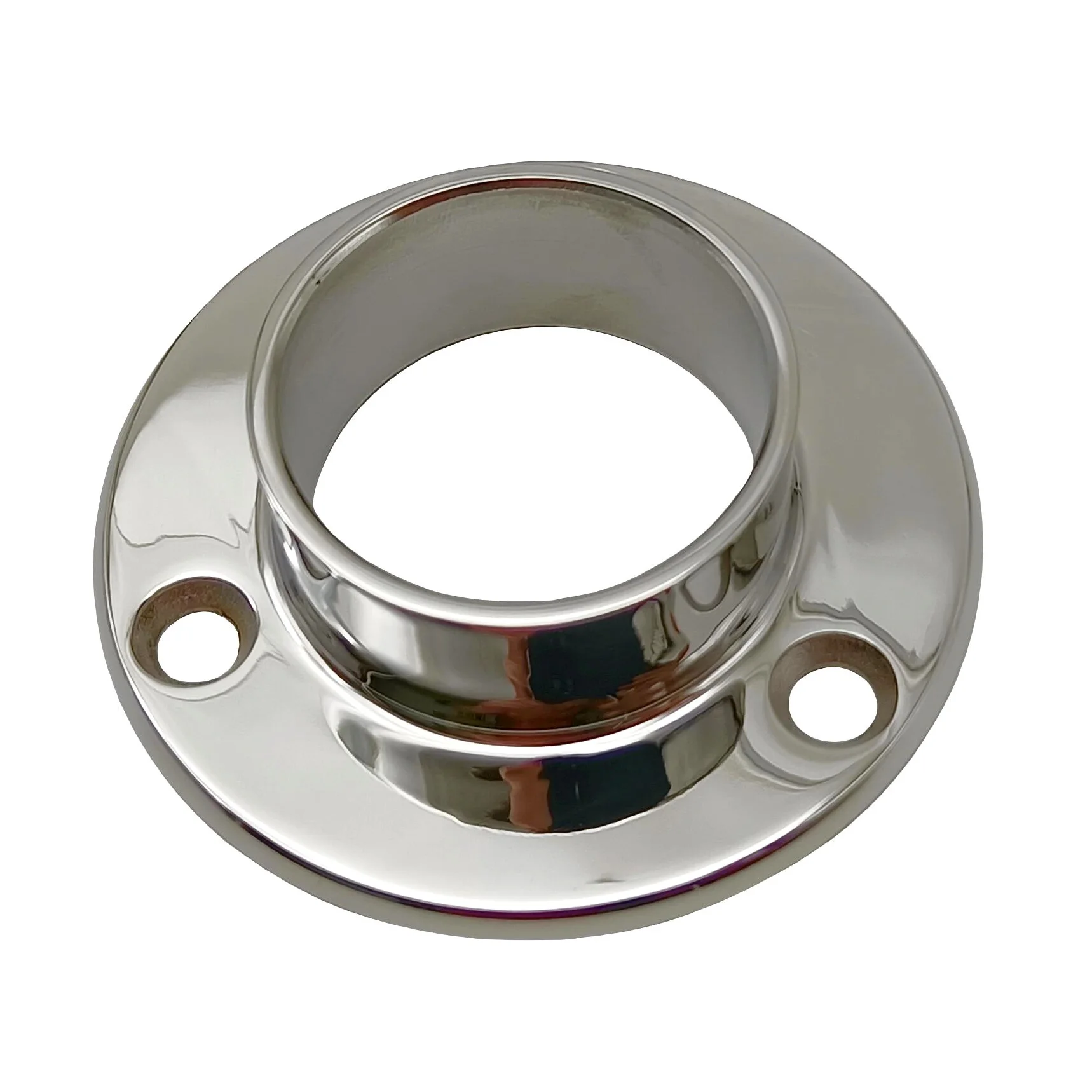 Highco-Cast 316 Stainless Steel 38.1mm Stair Railing Staircase Handrail Base Flange Elbows Handrail End Caps Handrail Bracket