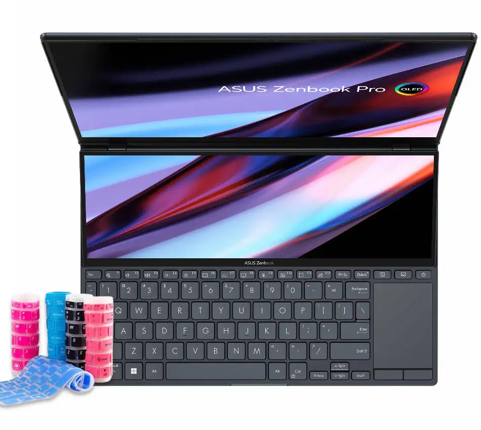 For Asus Zenbook Pro 14 Duo OLED UX8402 2022 UX 8402 14 inch  laptop Keyboard Cover skin Protector