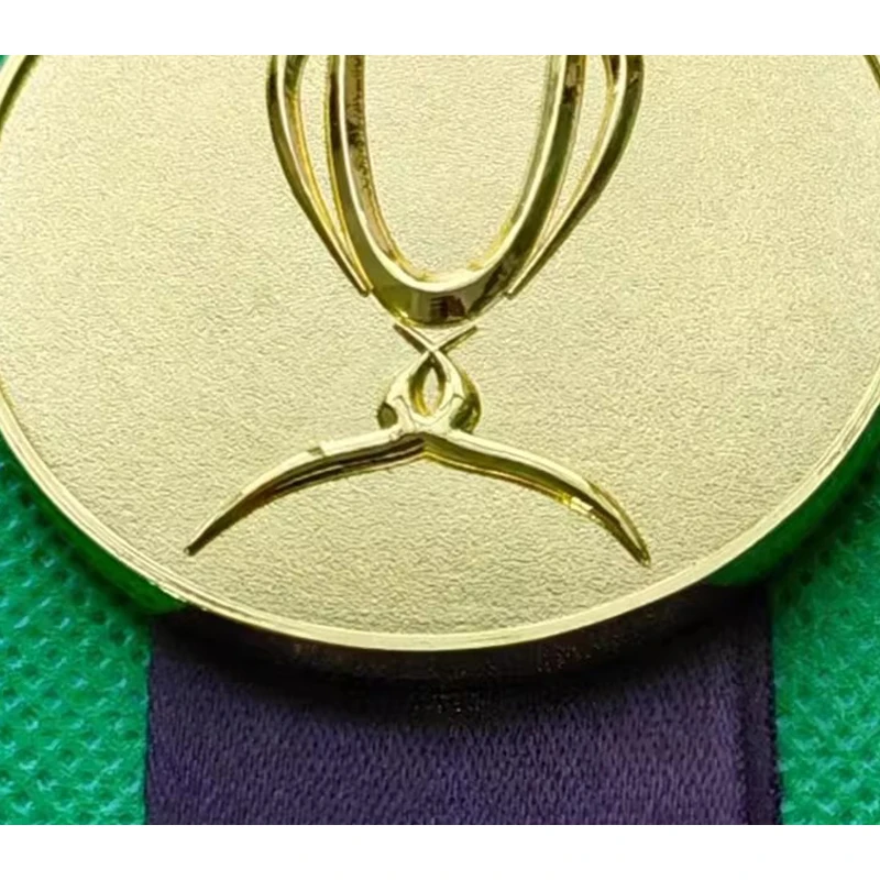 Venda quente novo 2025 europeu super copo campeão medalha de metal réplica fã de futebol lembrança como um presente para amigos fã coleção