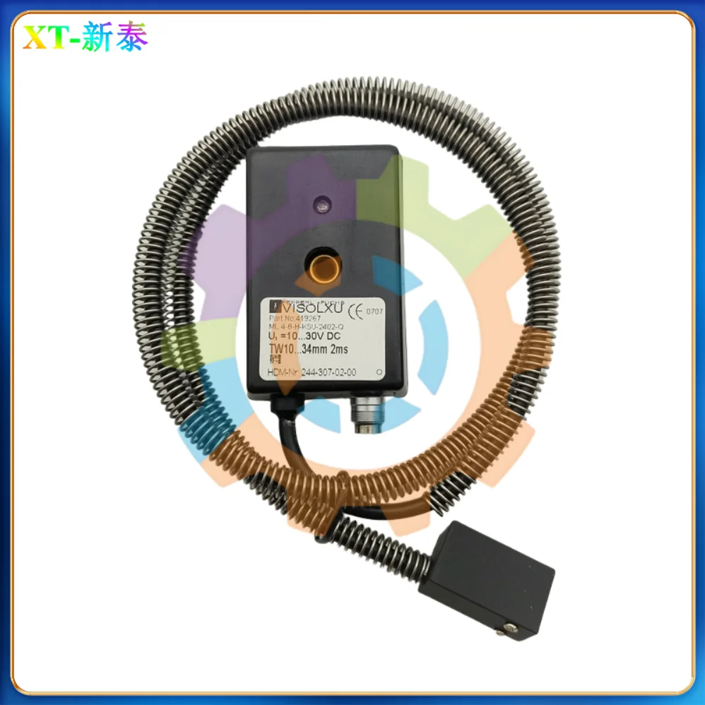 

Высококачественный датчик 244-307-02-00 для деталей печатного оборудования складной машины Stahl, фотоэлектрический датчик