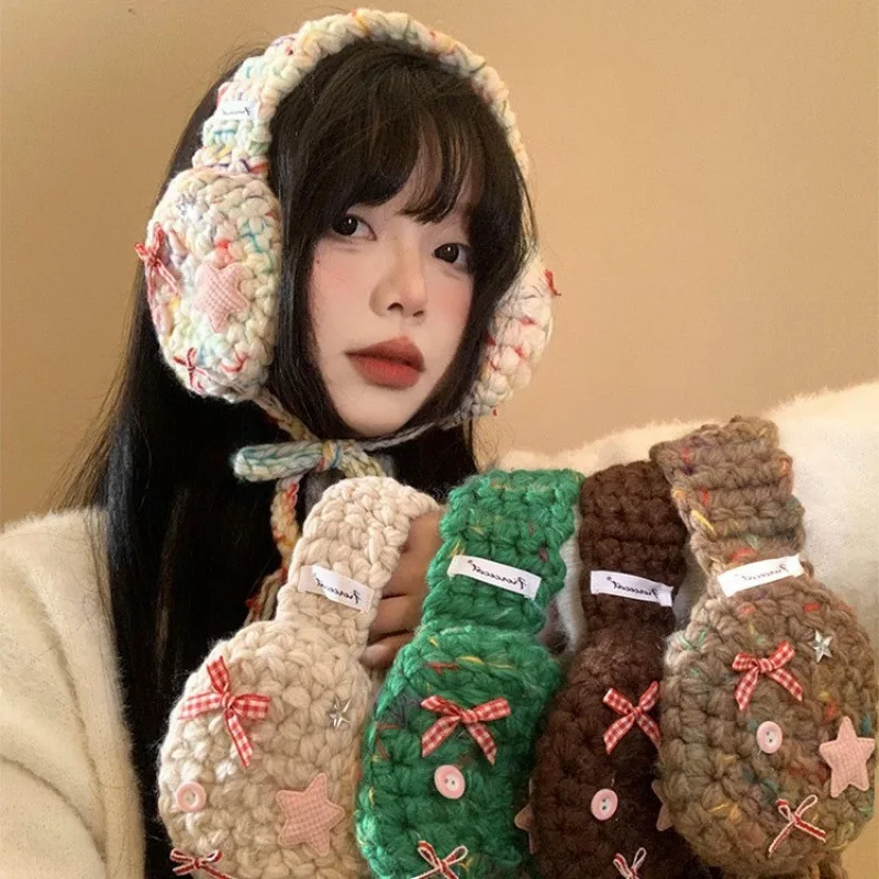 faixa-de-cabelo-de-croche-estilo-Etnico-florestal-com-laco-para-mulheres-protetor-de-orelha-quente-para-outono-inverno-cobertura-de-orelha-boho-para-clima-frio