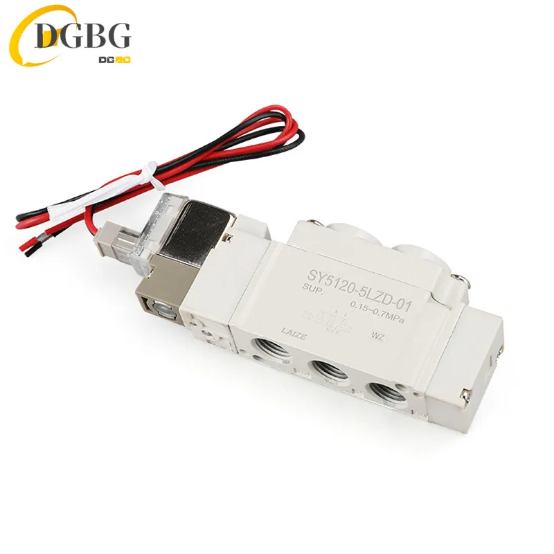 

Pneumatic high frequency reversing solenoid valve SY5120-5LZD-01 SY5120-5LZD-C4 SY5120-5LZD-C6 SY5120-5LZD-C8 SY5120-5DZ-01F