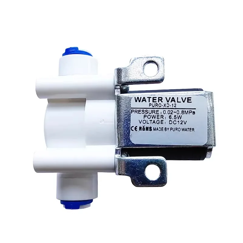 Ice maker water valve original commercial maker accessories square block machine round ice water valve quick connector