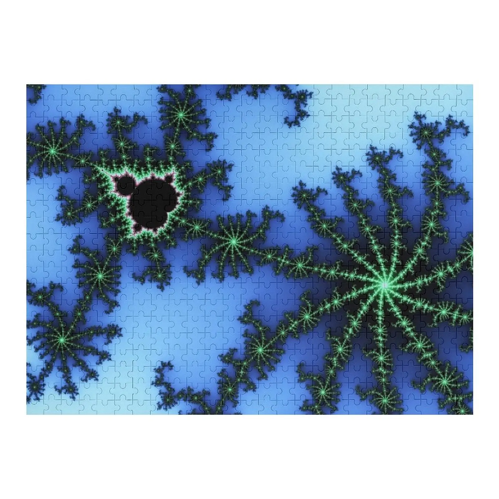 

Beautiful Mandelbrot Fractal Zoom Jigsaw Puzzle Christmas Toys Custom Wooden Gift Personalised Toys Puzzle
