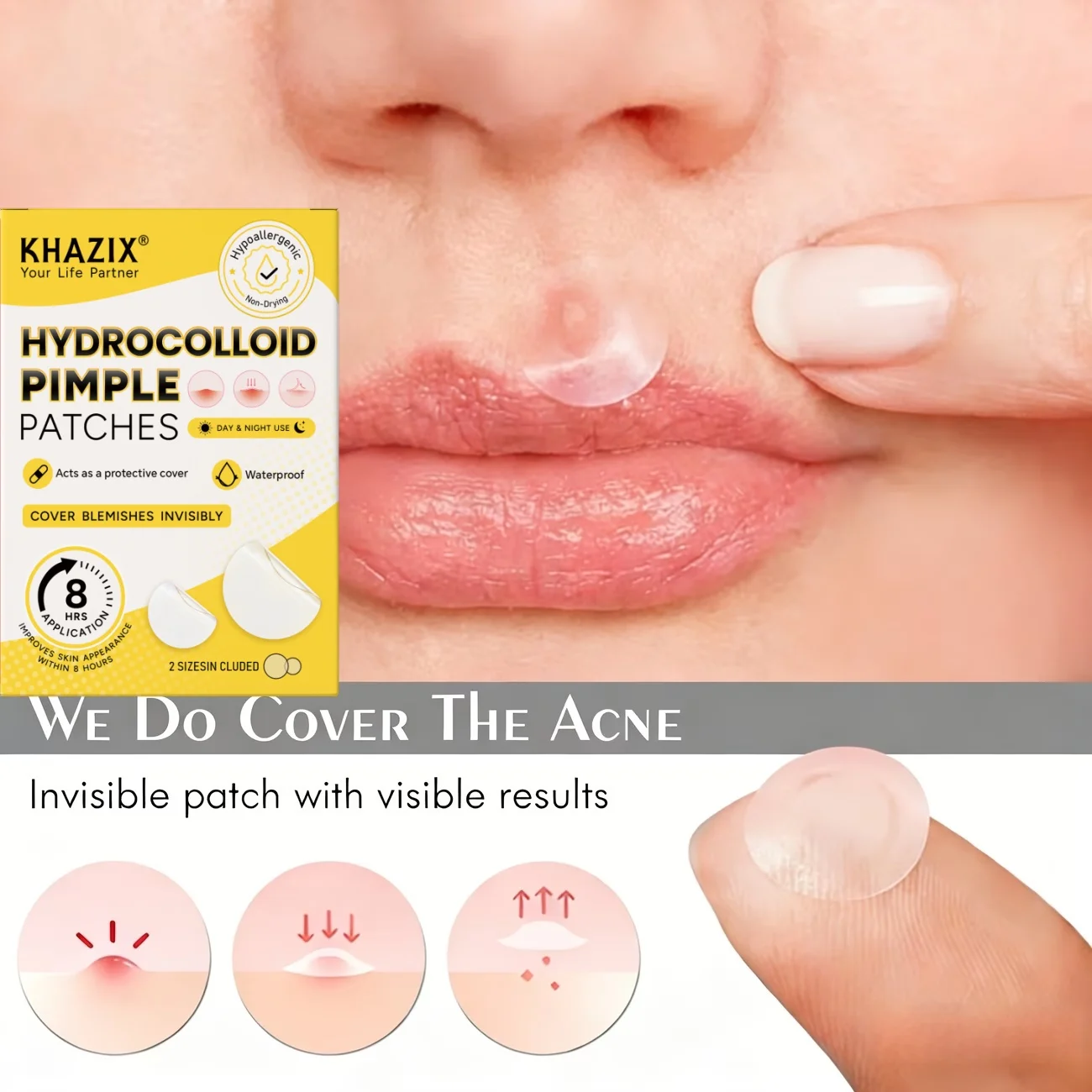 Hydrogel Peel Sheets - Specifically designed for all skin tones, suitable for both daytime and nighttime use, including pore-cle