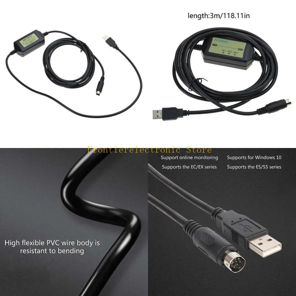 G8DB USB-ACAB230 for DELTA DVP PLC Programming Cable USB-DVP Programming Cable