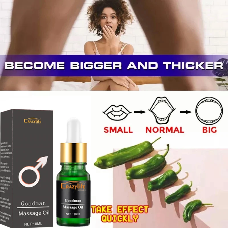 Penis Enlargement Oils For Man Big Dick Sex Help bigger harder Male Potency Pennis Increase Growth Men Lubricant Toys