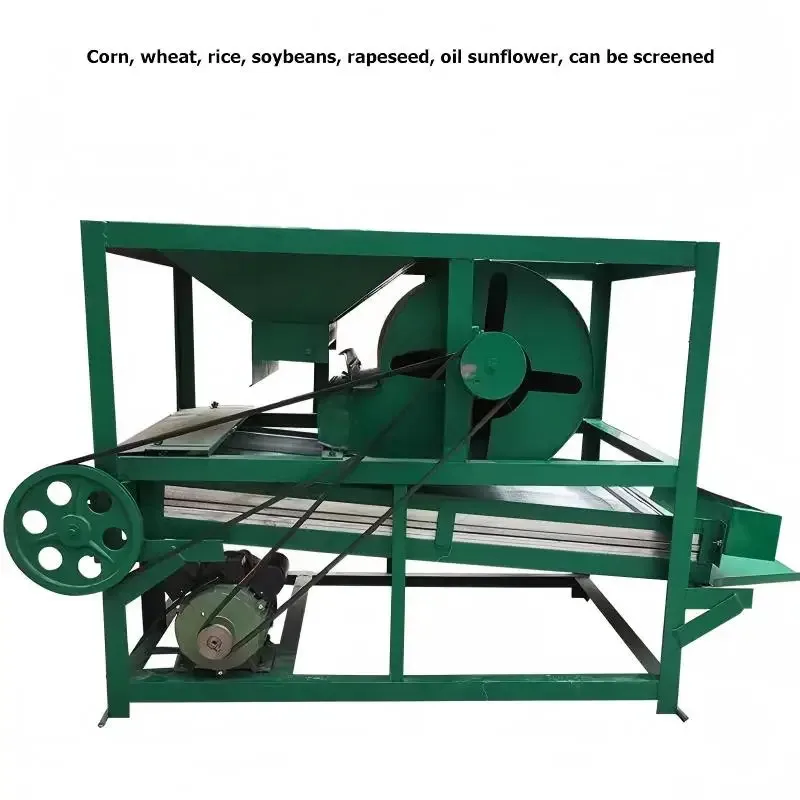 Linear Vibrating Screening Machine Cleaner Motor High-Accuracy For Grain Bean Rice Corn Sesame Sunflower Peanut Mobile Use