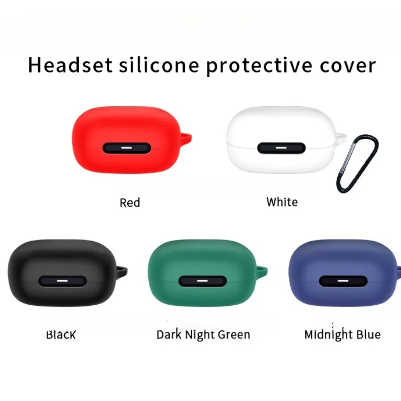 Para Soundcore C40i funda de silicona antideslizante protección auriculares Bluetooth funda para auriculares inalámbricos caja Fundas