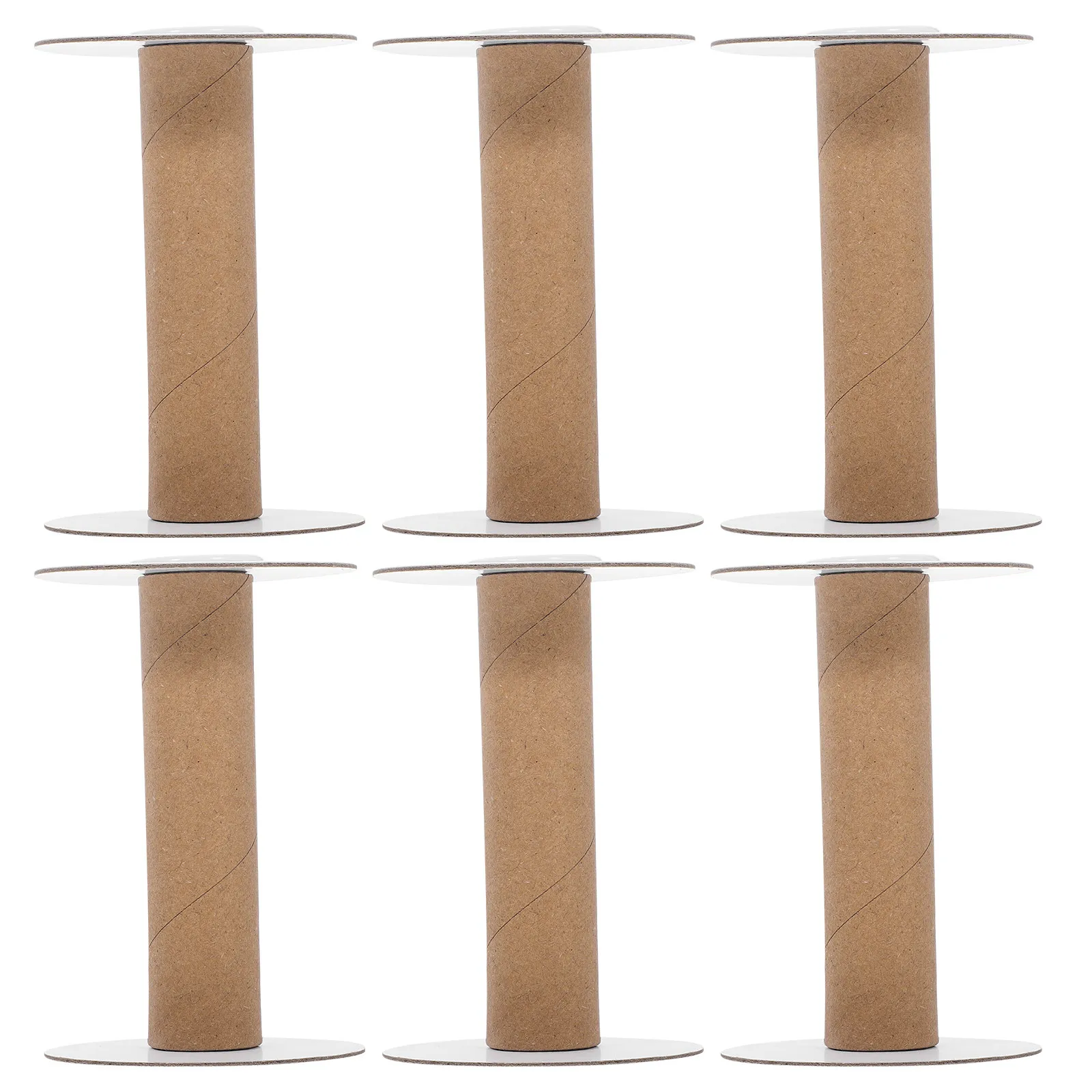 Embroidery Paper - 10 ชิ้น แกนด้ายพลาสติกทนทานต่อการสึกหรอ สำหรับงานเย็บปักถักร้อย DIY งานฝีมือในบ้าน