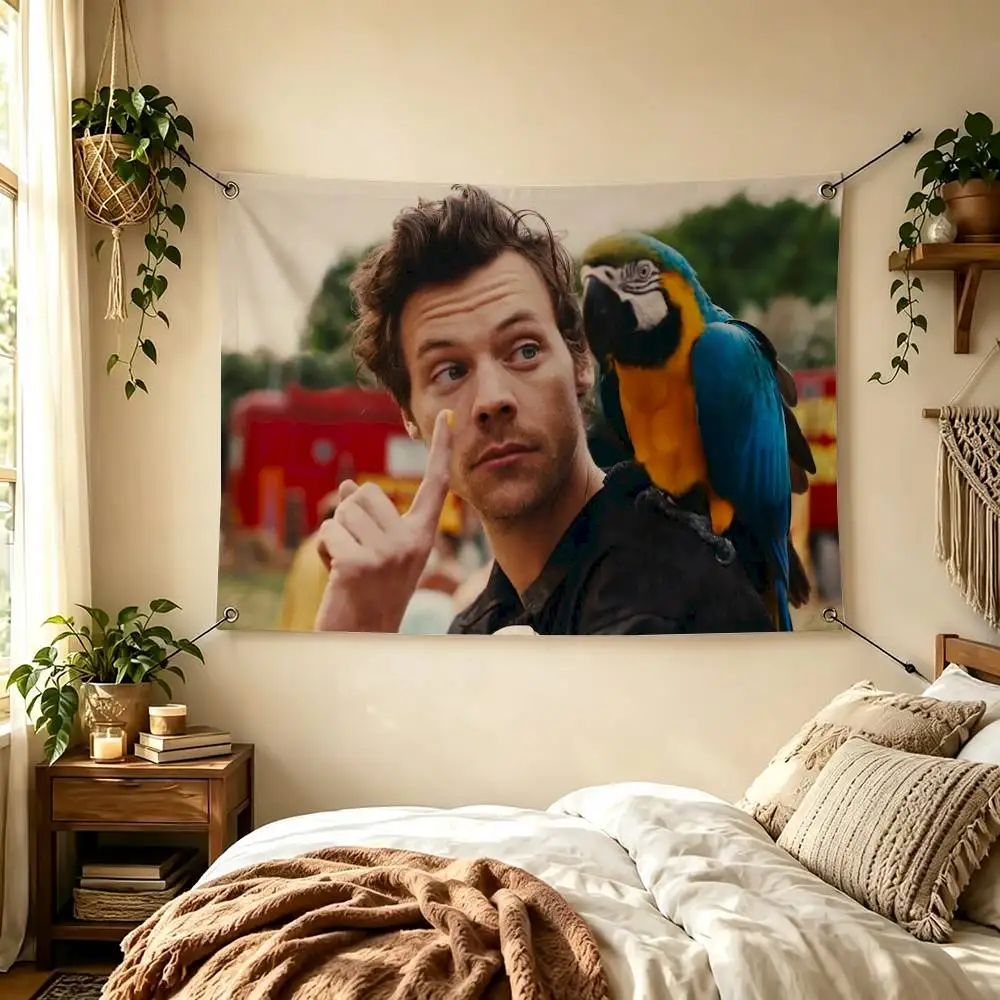HaRRy Music Styles Flag Suitable For Party Club Outdoor Interior Wall Decoration Banner Fans Gift