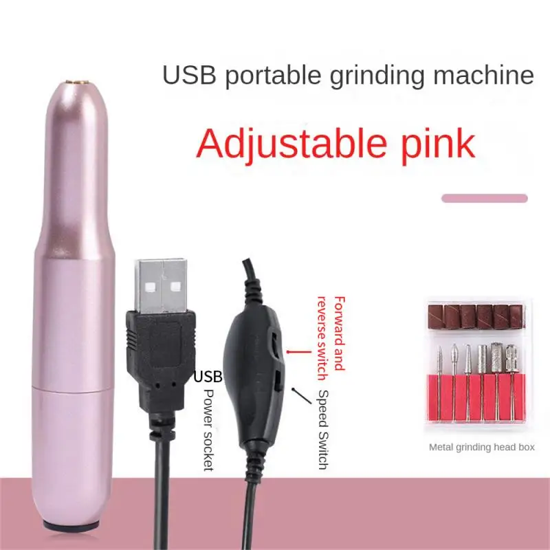 Penna per Nail Art ricarica Usb macchina per Manicure rimozione unghie rimozione della pelle morta strumento per Manicure levigatrice per trapano per unghie lucidatrice elettrica per unghie