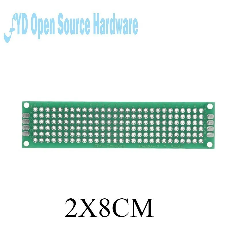 2x8 3x7 4x6 5x7 6x8 7x9 8x12 9x15cm Green PCB dual panel Board DIY Universal Prototype Board Protoboard Kit