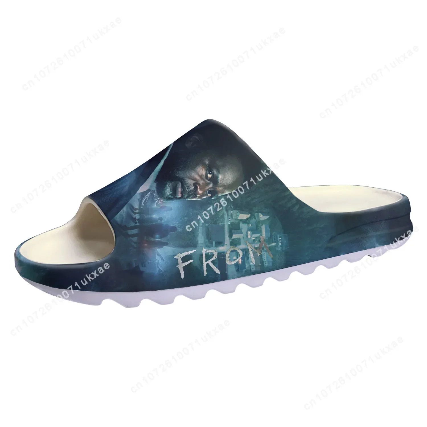 FROM TV series horror Soft Sole Sllipers Home Clogs Customized Step On Water Shoes Mens Womens Teenager Step in Sandals