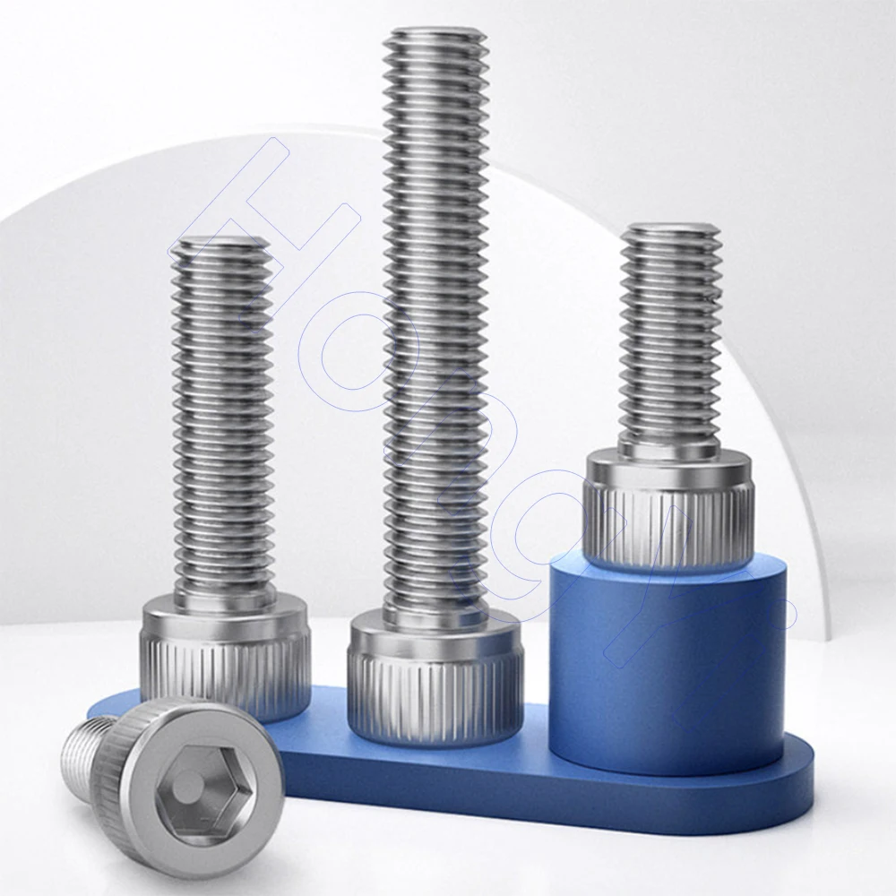 304 A2 Stainless Steel Left Hand Thread Hex Socket Head Cap Screws DIN912 Reverse Thread Allen Bolts M3 M4 M5 M6 M8