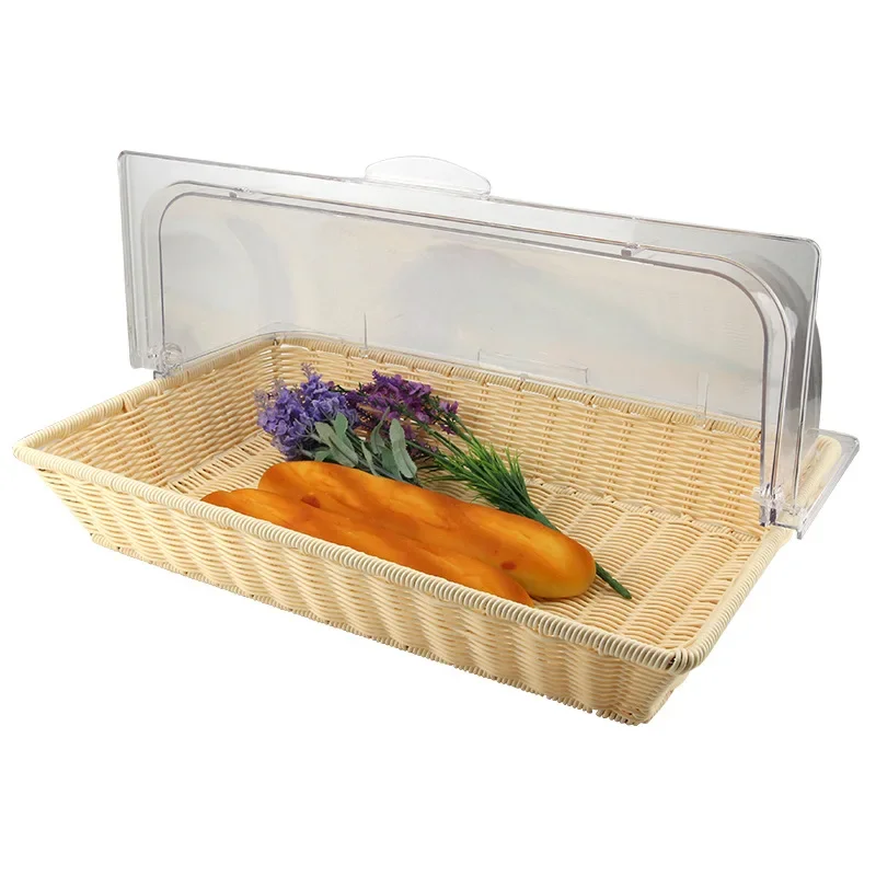 

Buffet Bread Fruit Basket Cake Food Display Tray with