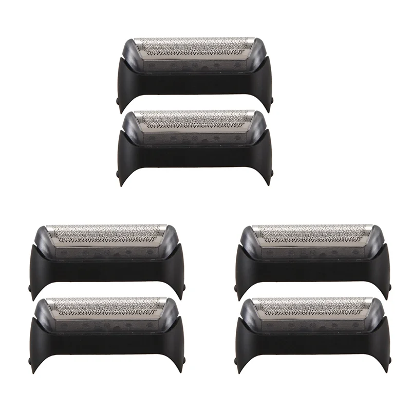 

A005-6 Pcs Electric Mesh Durable Shaver Foil Head Parts For Braun 10B/20B Model 190 180 170