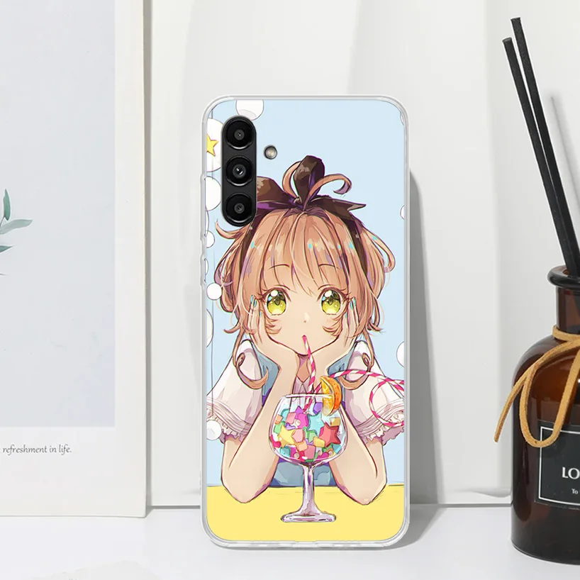 CardCaptor Sakura Anime Phone Case For Samsung Galaxy A15 A25 A35 A55 A14 A24 A34 A54 A13 A23 A33 A53 A12 A22 A32 A52 A05S A04S