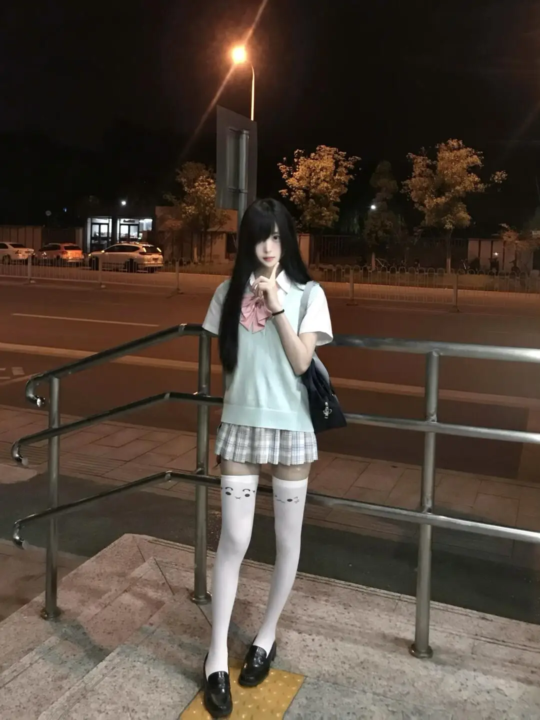 เสื้อกั๊กไหมพรมถักสไตล์ญี่ปุ่น รุ่น Original JK สำหรับผู้หญิง แฟชั่นสไตล์นักศึกษา แมทช์ง่าย ทรงคอวี เหมาะสำหรับฤดูใบไม้ผลิและฤดูใบไม้ร่วง