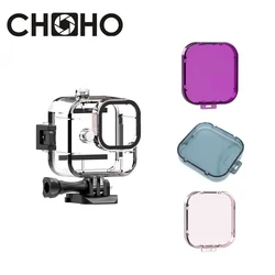 For gopro hero 11 mini Accessories Waterproof Case Protector Housing Protective Hard Underwater Shell For go pro Hero 11Mini