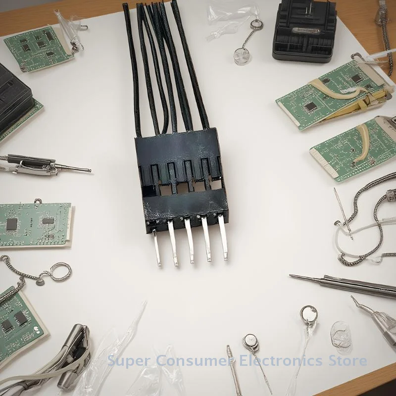 9-Pin 1 to 2 Line Splitter Switch, 1Pc Dual Power On/Off & Reset Control Cable for Desktop Computer