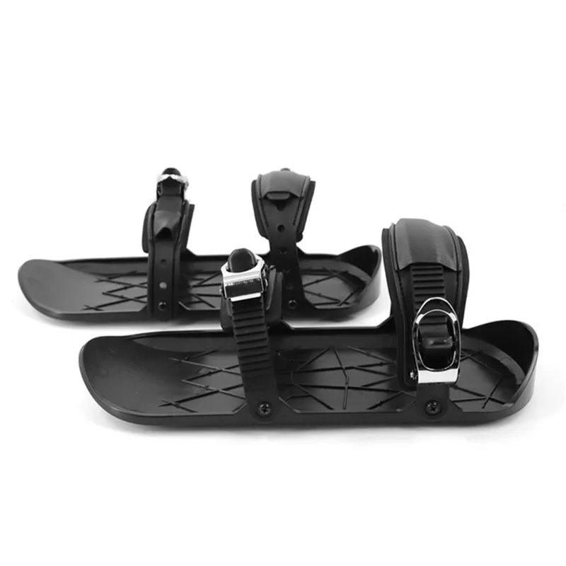 High Quality Black Adjustable Durable Convenient Mini Short Outdoor Travel Skiboard shoes