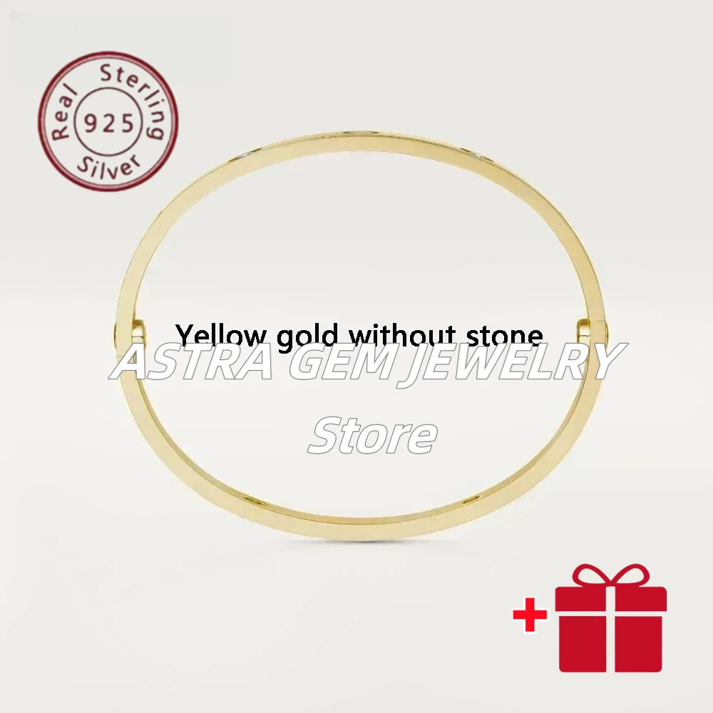 

Eternal Classic S925 Zircon Men's and Women's Bracelet Trendy High Quality Workplace Daily Essential Jewelry - Birthday Gift