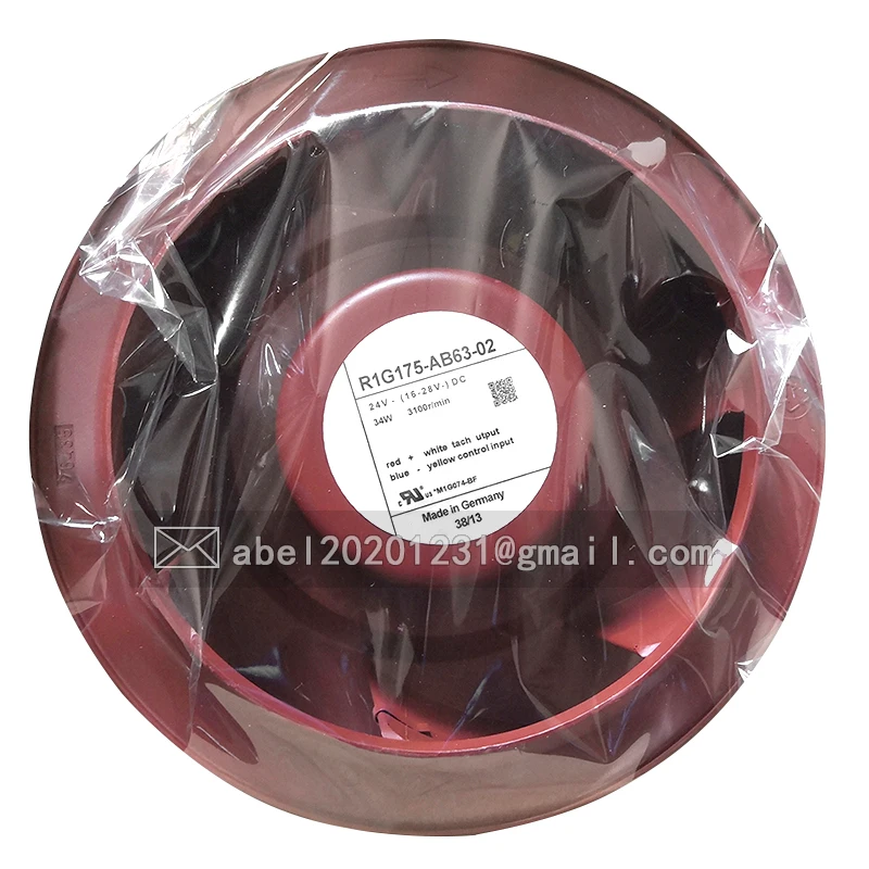 BRAND NEW ORIGINAL R1G175-AB63-02 R1G 175-AB 63-02 DC 24V 34W COOLING FAN 17569 17CM