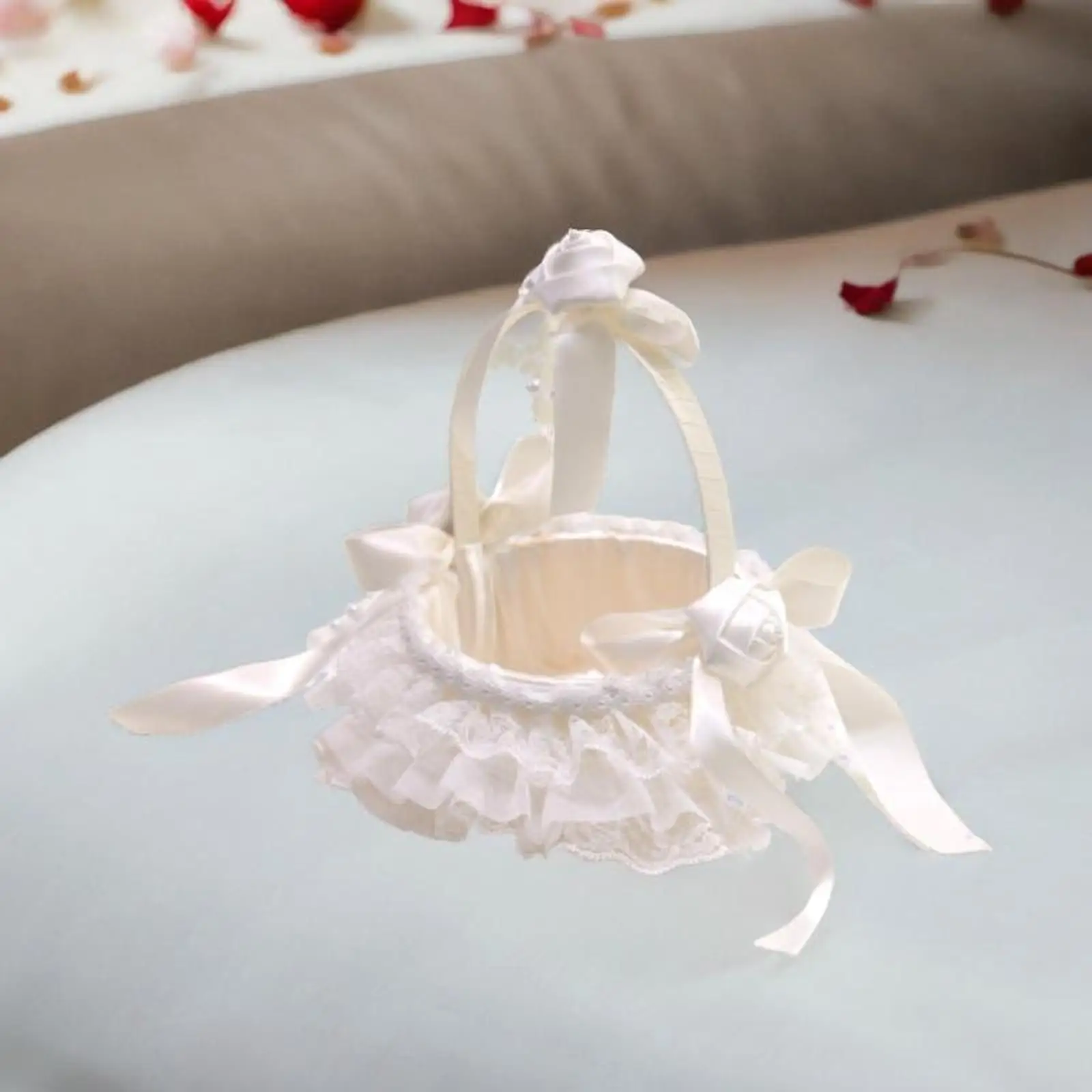 Flower Girl Basket Wedding Flower Basket Fashion Creative Wedding Flower Girl