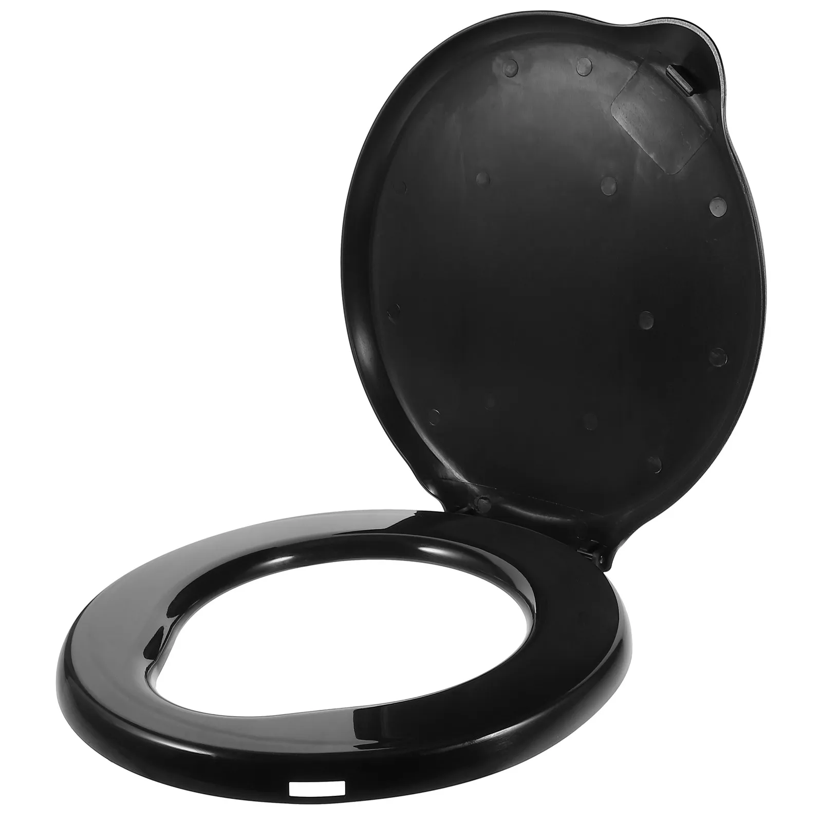 

Portable Toilet Seat with Lid for Camping Outdoor Bucket Restroom Potty Cover Travel Compact Foldable Lightweight Design
