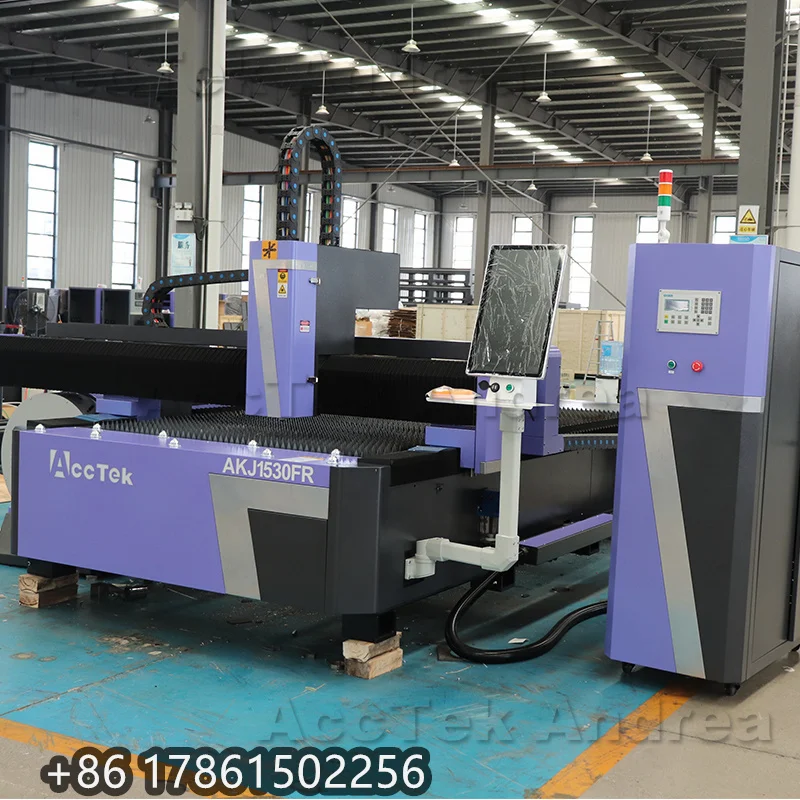 Aluminium Sheet Fiber Laser Metal Cutting Machine Industrial Laser Equipment Plate And Tube Cutter