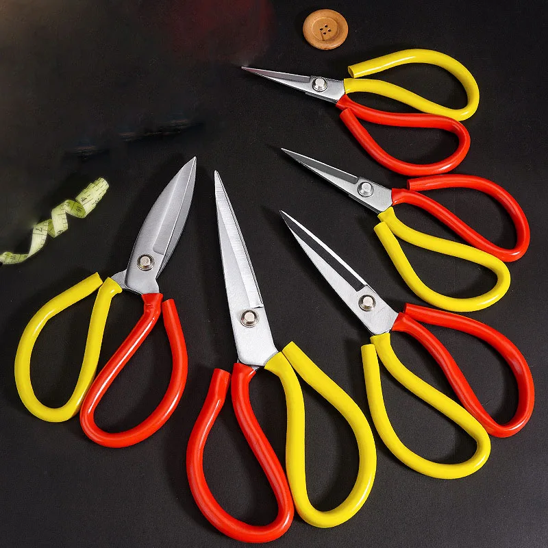 Industrial Scissors Trimming Scissors Cloth Scissors Professional Cutter With Ergonomic Handle Design Craft Tools Sewing Tailor