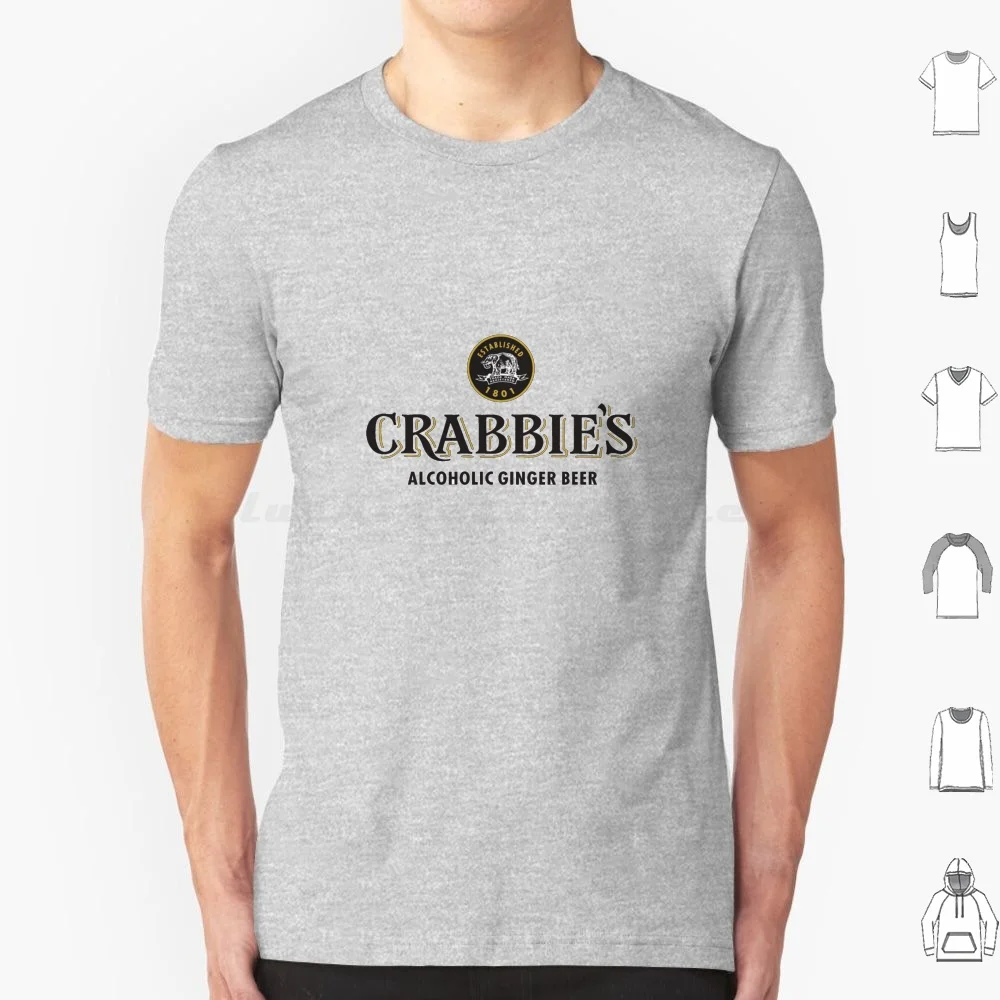 Camiseta Vintage Retro The-Crabbies para hombres y mujeres, camisa de cerveza, cerveza