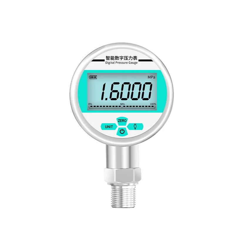 Smart Shock-proof Digital Pressure Gauge, Electric Contact Type, High Precision for Vacuum, Negative, Water and Air Pressure