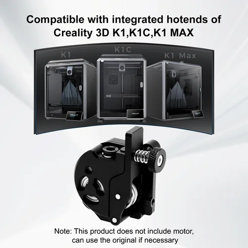 Imagen 2 del producto Extrusora mejorada para Creality K1 K1C K1 Max, extrusora de colibrí con Kit de mecanismo de extrusión de Motor, accesorio de pieza de impresora 3D