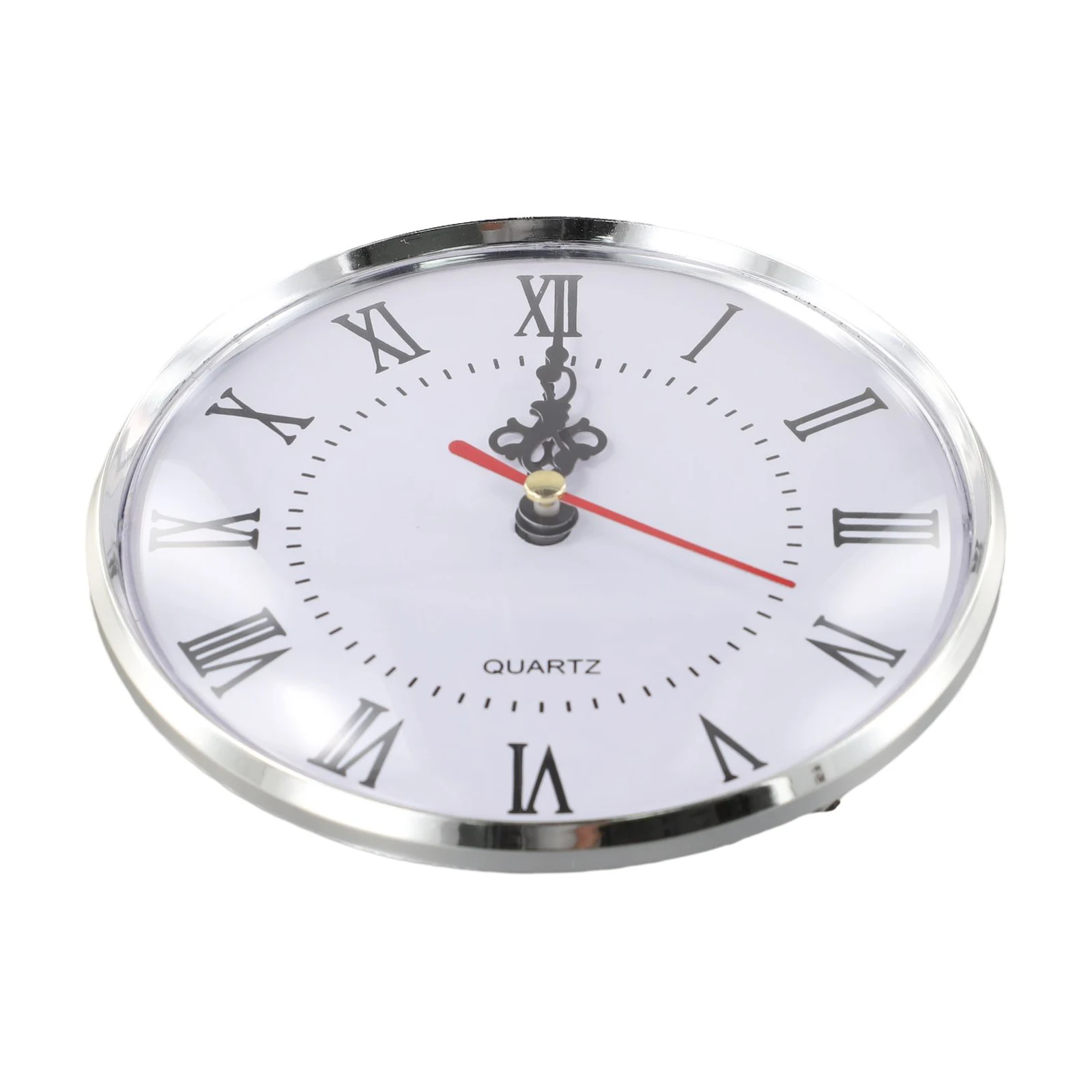 Round Clock Insert Arabic Numeral Quartz Movement Roman Bedside Antique Watch Desk Decoration Table DIY Parts 130MM