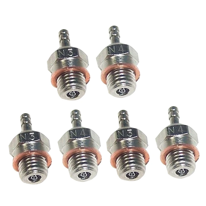 

Свеча зажигания 3X N4 для HSP 70117 1/10 1/8 RC багги Грузовик Vertex SH Nitro детали двигателя